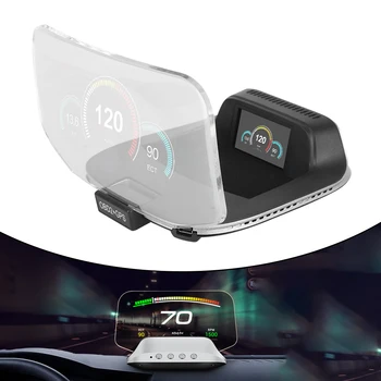 Auto Kivetítő Hud Protable Head Up Display C3 HUD Navigációs GPS obd2 Sebességmérő, Autó Tartozékok