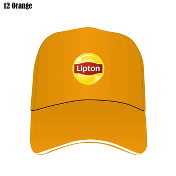 Lipton Ice Tea Márka Italt Logo Férfi Egyéni Kalap, Fényvédő Egy Méret Egyéni Speciális Nyomtatási Sapka