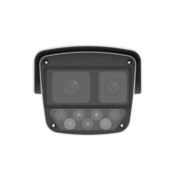 2023 új termékek uniview 8MP+4MP Bi-Csatorna LightHunter Intelligens Golyó Hálózati Kamera IPC28184EA-ADX5K-F40-I1