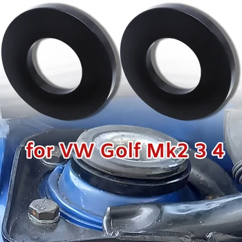 2X VW Golf Mk2 3 4 Autó Első Persely Csapágy Alátét Sokk Elnyelő Torony gumibak Gyűrű Tartós Zaj Csökkentésére Alkatrész Készlet