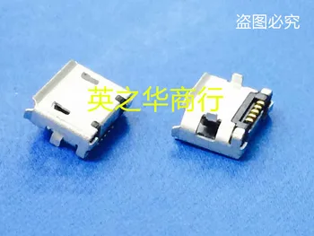 30db orginal új Micro USB-Női Socket Micro5p/F/Pin 5.9 Hátsó Forrasztani Pont Nem a Post
