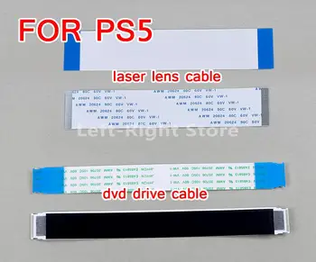 3pcs Csere Sony PS5 Vezérlő 24PIN Dvd-Meghajtó Flex Lézer Lencse Szalag Kábel 40pin Kábel Playstation 5 Konzol