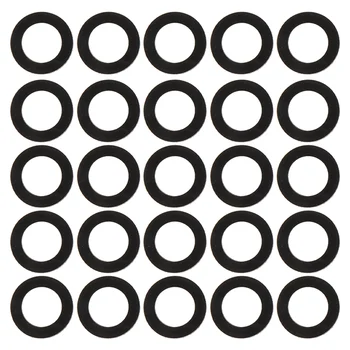 50pcs Gumi Gyűrűk Vízvezeték Tömítés, Tömítések Hullámos Cső Alátét Tömítés Alátét