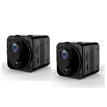 A 4K Mini Wifi Dadus Kamera Hosszú Készenléti Beépített Akkumulátor mozgásérzékelés Riasztó, Biztonsági Kamera