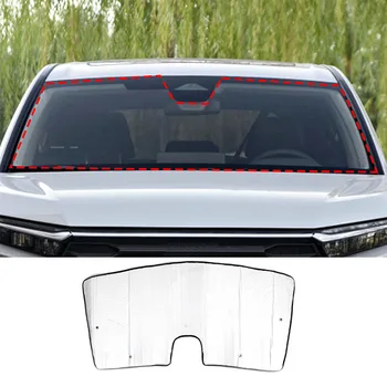 A Honda CR-V CRV CR-V 2023 alumínium fólia Ezüst Autó Elülső Szélvédőn, Hő Függöny, Árnyékoló Fényvédő Autó Tartozékok