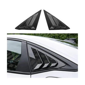 A hátsó Ablak Szellőzőnyílásai Háromszög alakú Ablak Üveg Redőny Honda Civic Sedan 11 2022 2023 - ABS Szénszálas