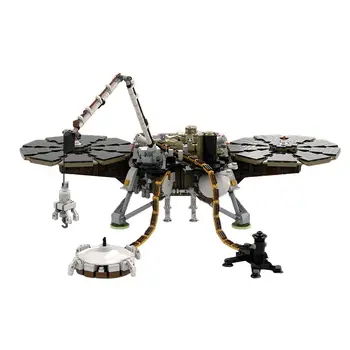 A Mars Lander a robotkart, Kutatási 2482 Darab 1:9-Es Skála MOC Építeni