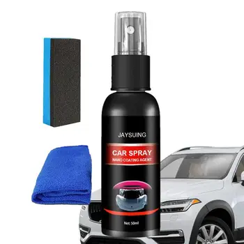 Autó Karcolás Javítás Spray Autóipari Nano Bevonat Ügynök Autó Bevonat Tisztító Spray Szivaccsal Törölközőt Gyorsan Kabátot Autó Viasz