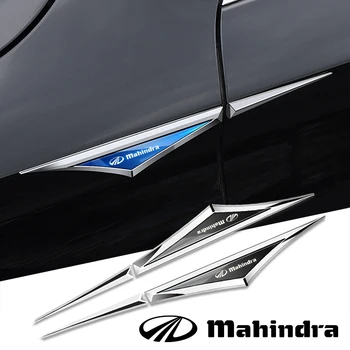 Autós tartozékok Autóipari fém védő matricák 2pieces Kirsite A Mahindra kuv100 xuv300 tuv300 mahindra pik fel 4x4