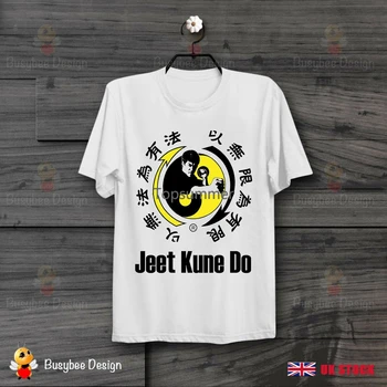 Bruce Lee Jeet Kune Do Kung-Fu Wing Chun Muay Thai Retro Unisex Póló B77