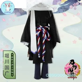 COSGOGO [Egyedi] Horikawakunihiro Cosplay ruha Játékot TOUKEN RANBU Öltöny Egységes Halloween Party Ruhát, a Férfiak Anime Ruha