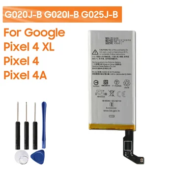 Csere Telefon Akkumulátor G020J-B A Google Pixel 4 XL G025J-B A Google Pixel 4A G020I-B A Google Pixel 4 2800mAh