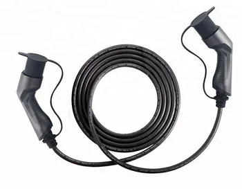 Elektromos Autó Kábel 2-es Típusú IEC 62196-2 32A 3 Fázis Férfi Nő Kábel Típus 2 EVSE Kábel EV Töltés Elektromos Jármű