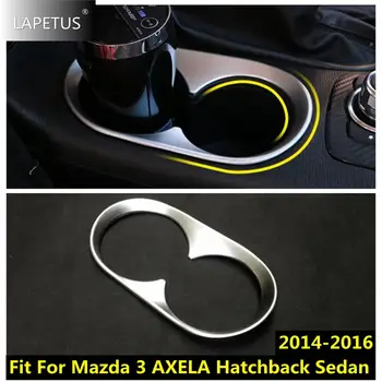 Első Ülés Víz Üveg pohártartó Dekor Panel Fedél Kárpitozás, Mazda 3-as AXELA Ferdehátú, Sedan 2014 - 2016 Autó Tartozékok Matt