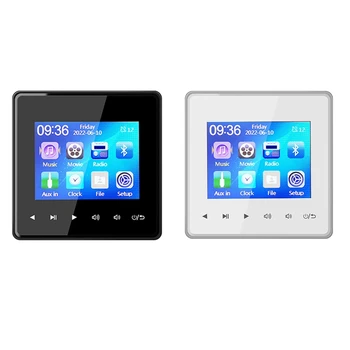 Itthon az Új Mini Bluetooth 2.8 HD Képernyő Fal Erősítő Music Center Sound System TV Tablet Intelligens Digitális Sztereó FM