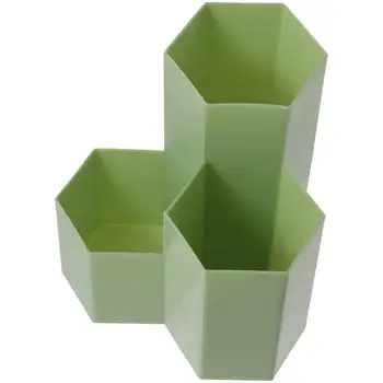 Műanyag Ceruza Üvegek Aranyos Zöld Asztalát, Ceruza Szervező Iroda