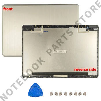 Notebook Alkatrész ASUS X411UQ S410U S4000U S4100V S4200U X411 S410U R421U LCD Hátsó Fedél hátlap Csere Alumínium Fém