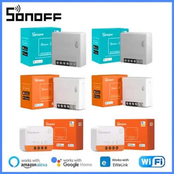 SONOFF Zigbee / WiFi Smart Switch MINI R2 / ZBMINI / ZBMINI-L2 MINI Kapcsoló Hang/Távoli Vezérlés Alexa, a Google Haza eWelink