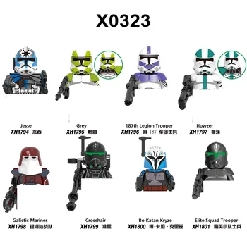 Star Wars Film Building Block Mini Robot Ábra Játék Tégla Összeszerelés Baba Építőelemeit, A Gyermekek Ajándékok