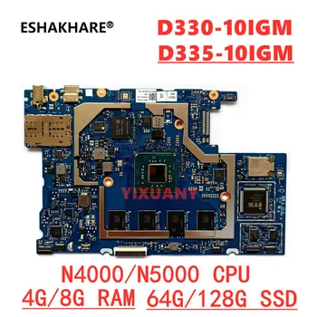 T6066_MB-V4 Lenovo IdeaPad D335-10IGM D330-10IGM tabletta alaplap N4000/N5000/ 64G/128G SSD 4G/8G RAM ingyenes szállítás