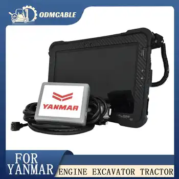 V2.33 A Yanmar diagnosztikai eszköz a Xplore tabletta dízelmotor Mezőgazdasági Építési equipmen diagnosztikai készlet