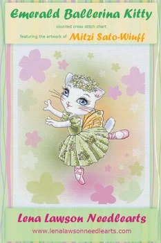 ZZ Bonnie Nyúl - Születésnapi keresztszemes készlet Állat pamut szál Szerelem zár vászon varrás, hímzés Balett cica
