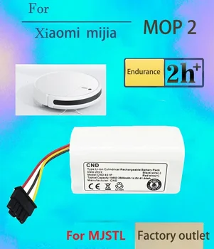 Új 14,4 V 3400mAh/Akkumulátor 2800mAh N011-4S1P a Xiaomi Mi Robot Porszívó Felmosó 2 Lite MJSTL Porszívó