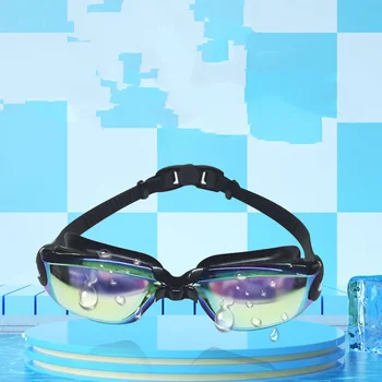 Úszó Szemüveg Hűvös, Kényelmes Szakmai Versenyt Úszni Védőszemüveg Színes Galván Úszás Tükör Búvárkodás Szemüveg